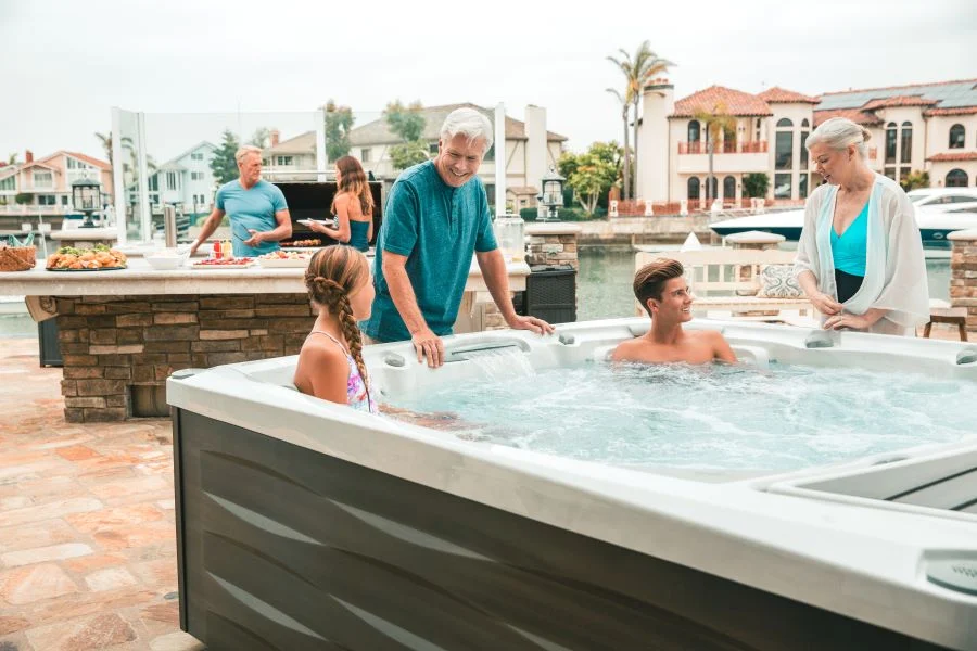 Everyone In The Hot Tub To Share The Highlight Of Their Day