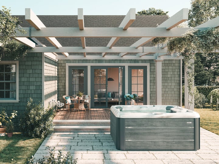 Sundance Spas Small Hot Tubs On Patio