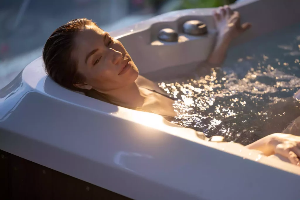 10 Life-Changing Hot Tub Soak Benefits (And Why You Need One Today) - Hot Tub Central NJ Uncategorized HotTub Female Detail Jacuzzi - Hot Tub Central NJ