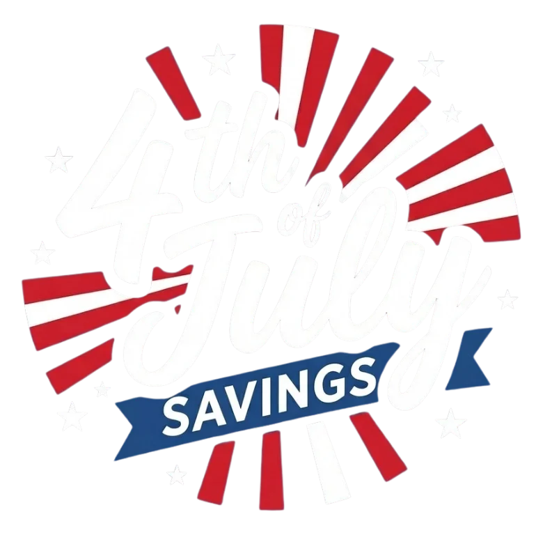 4Th July Logo Jacuzzi - Hot Tub Central Nj