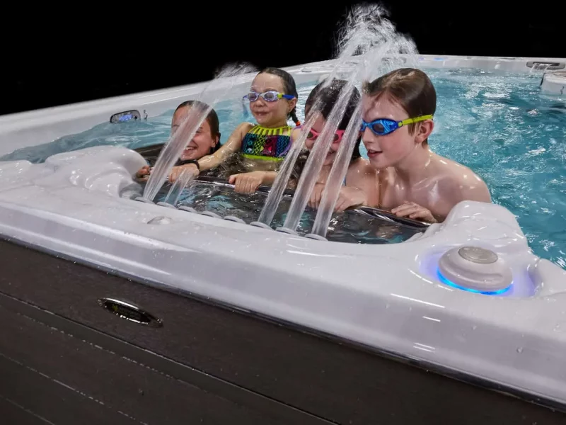 17Ft Swim Spa Enjoyed By All Ages All Year